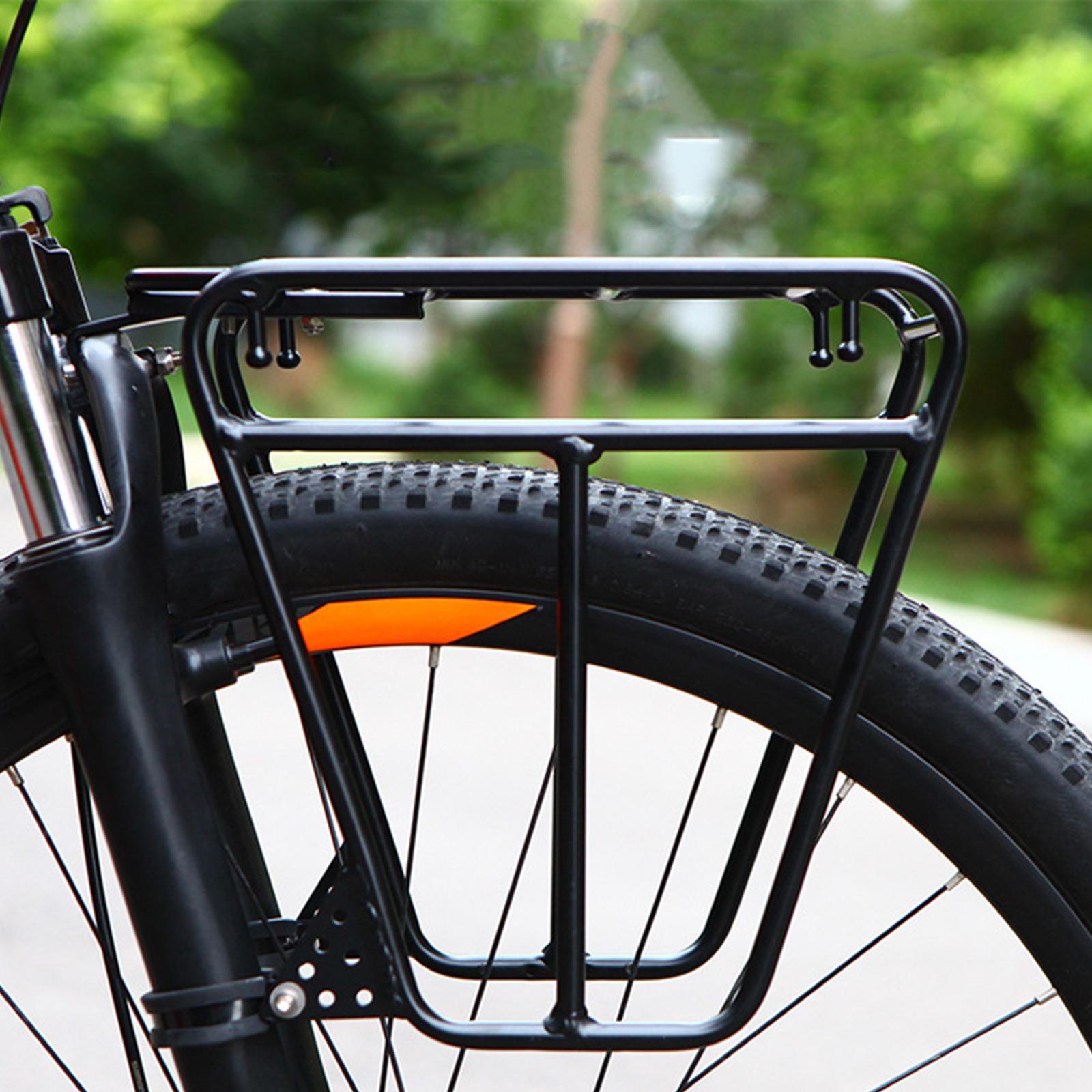 Cycling Gear Shelf - Bike Front Carrier Rack Cargo Pannier