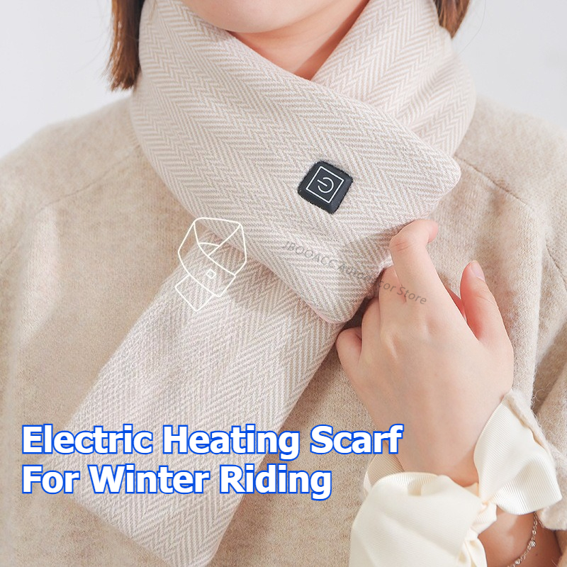 Cycling Gear In Winter - Motorcycle Neck Tubes 3 Gears USB