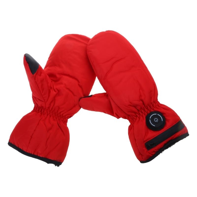 Cycling Gear In Winter - 3 Gear Electric Heated Mittens Heating
