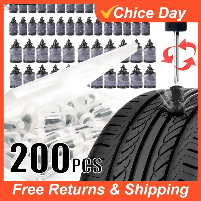 Tubeless Tire Sealant - Car Tire Repair Nail Vacuum Tyre