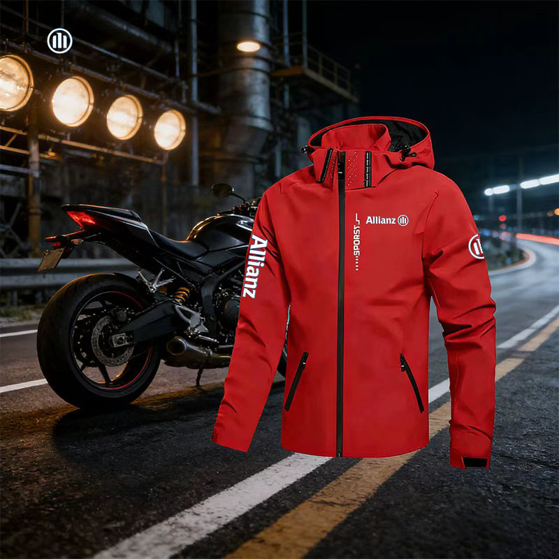 Cycling Gear Rain - 2026 allianz logo Men's outdoor casual