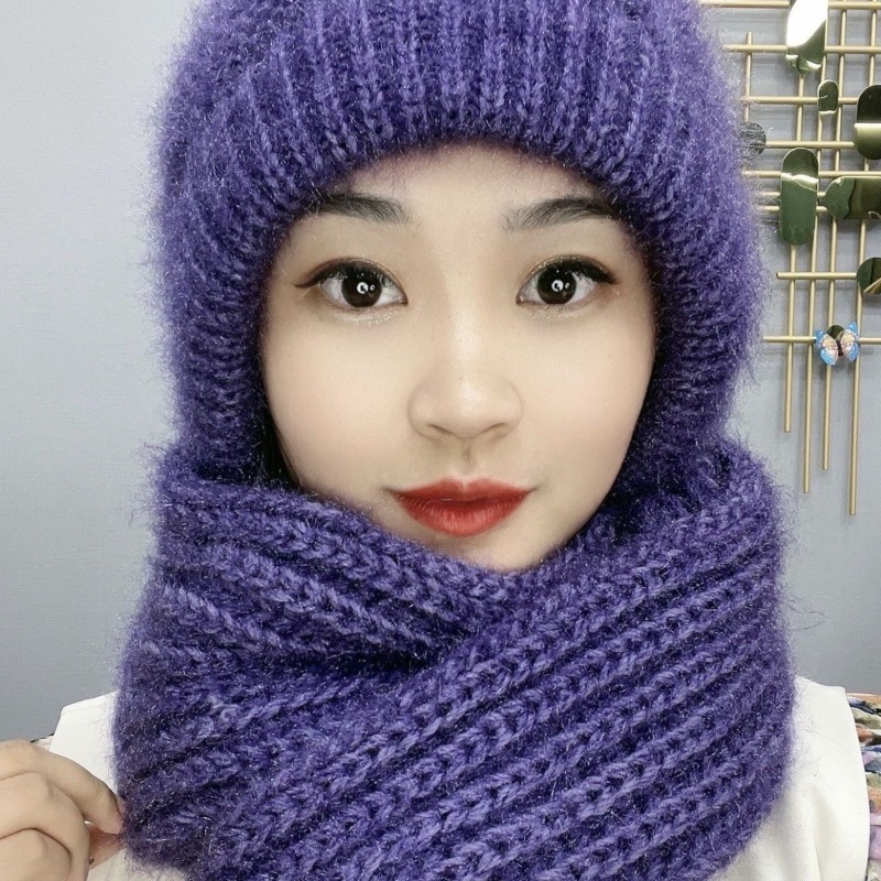 Women's Knit Hat Scarf Set Fle - Cycling Gear Weather recensie en prijs