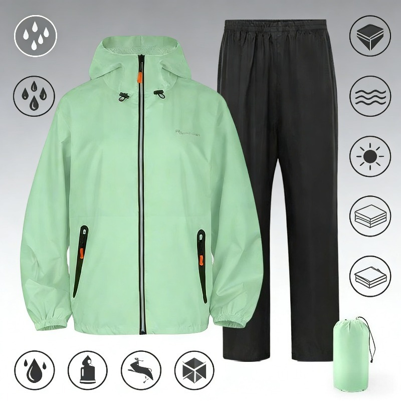 Full Body Waterproof Rain Suit - Cycling Gear Rain recensie en prijs