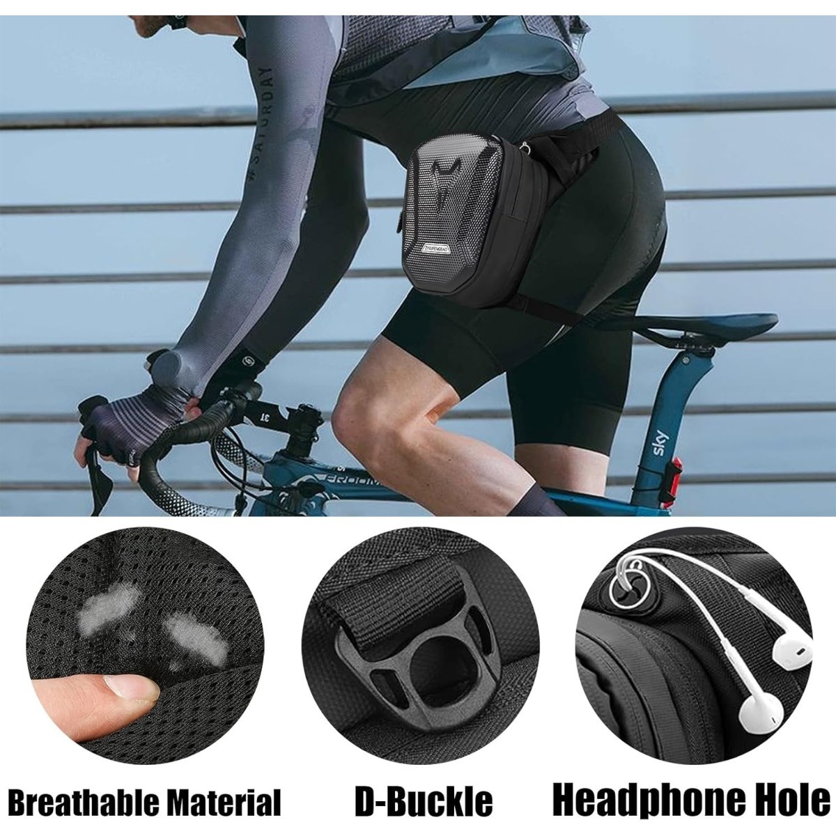 Versatile Drop Leg Bag Motorcy - Cycling Gear Weather recensie en prijs