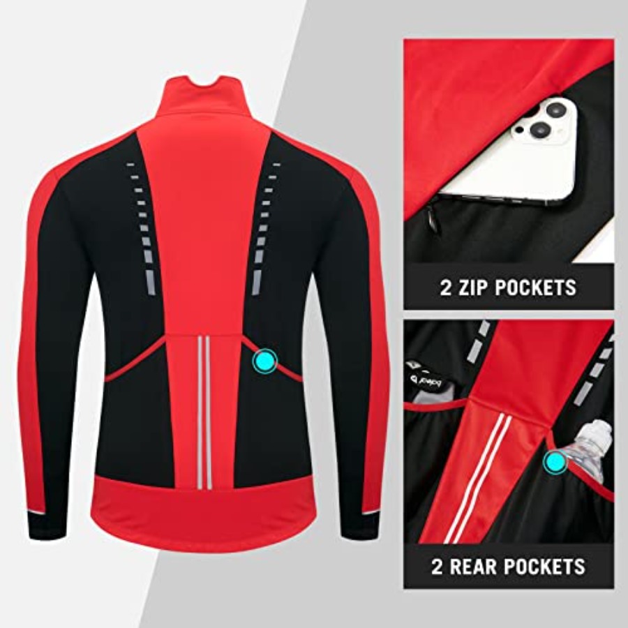 baleaf Men's Winter Jacket Win - Cycling Gear Weather recensie en prijs