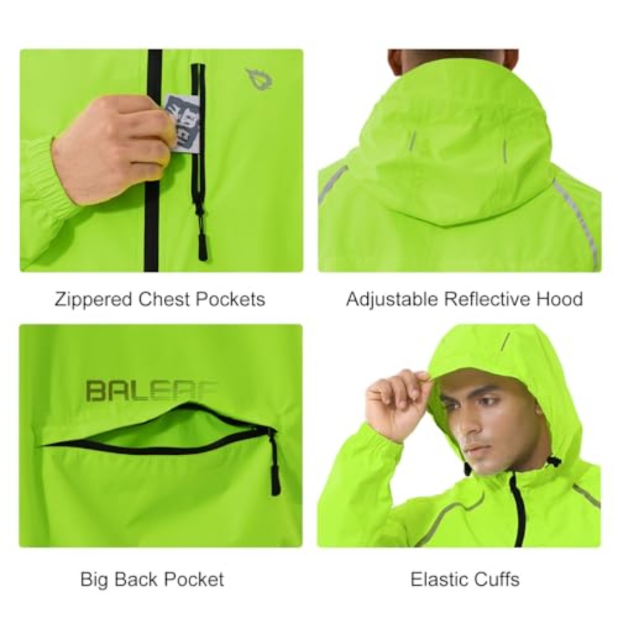 Men's Rain Jacket Waterproof W - Cycling Gear Rain recensie en prijs