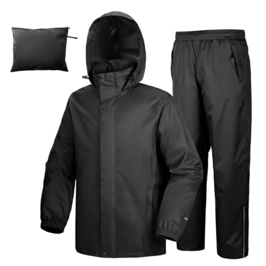33, 000ft Men's Rain Suit Pack - Cycling Gear Rain recensie en prijs