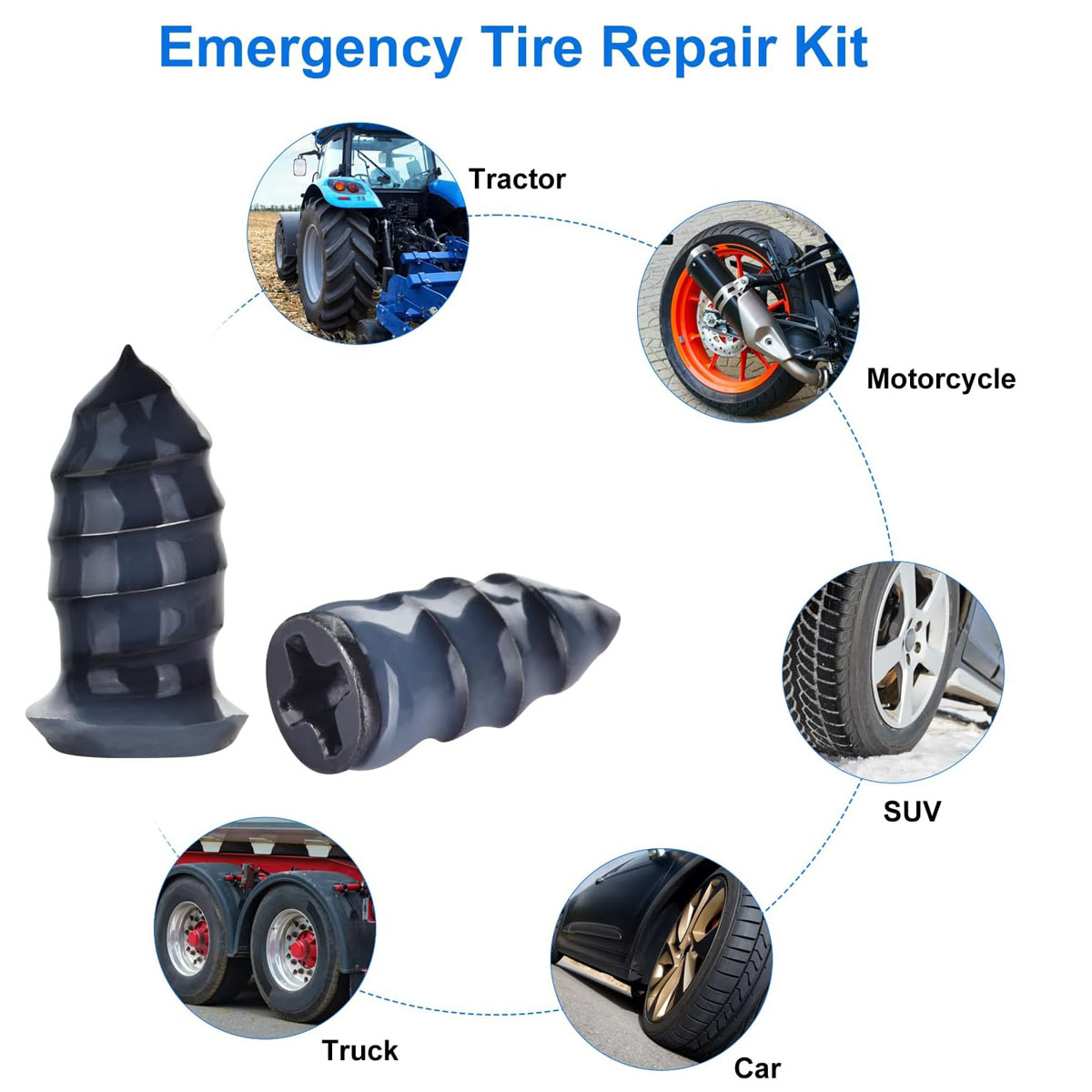 10/40/80/100Pcs Car Tire Repai - Tubeless Tire Sealant recensie en prijs