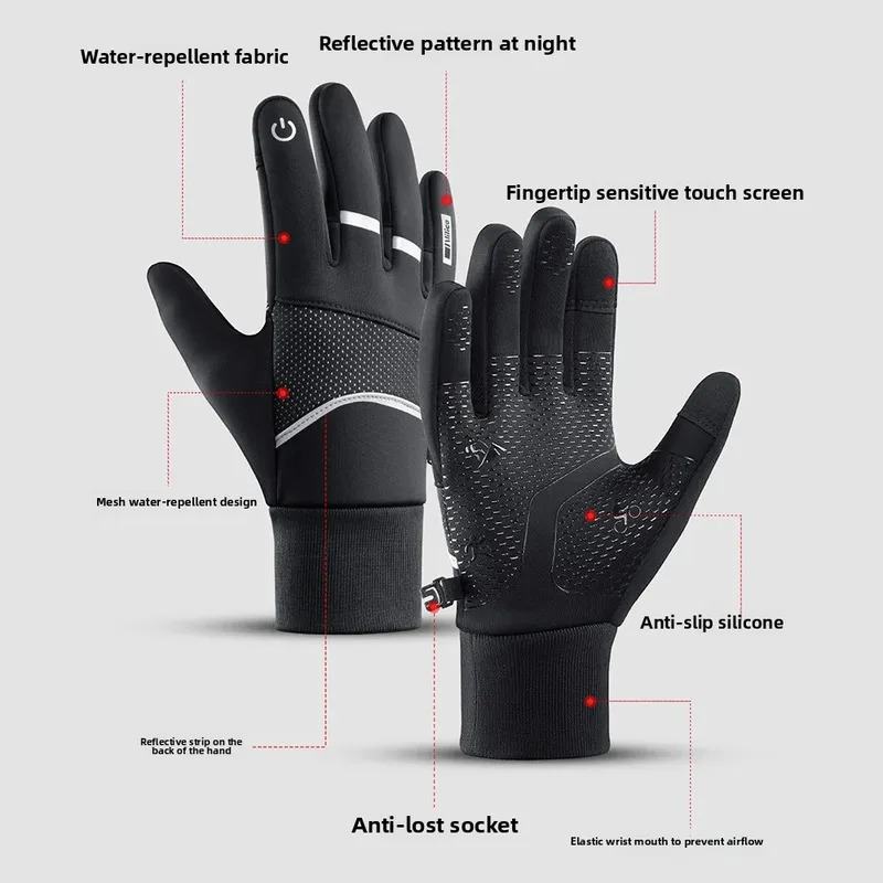 Unisex Touchscreen Waterproof  - Cycling Gear In Winter recensie en prijs