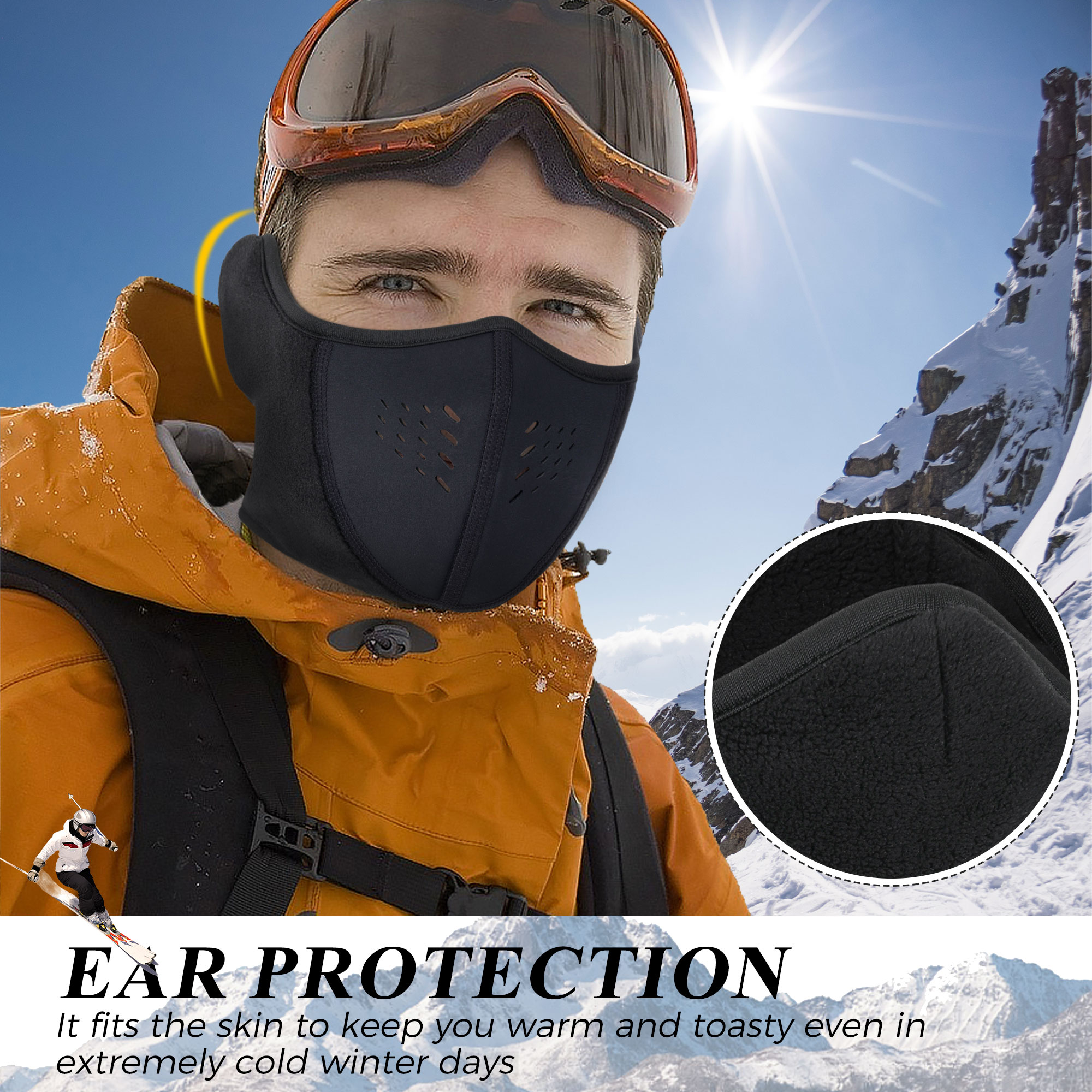 Windproof Motorcycle Balaclava - Cycling Gear Weather recensie en prijs