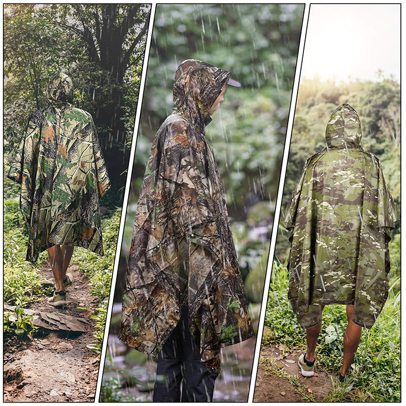 Rain Coat Camouflage Tactical  - Cycling Gear Rain recensie en prijs