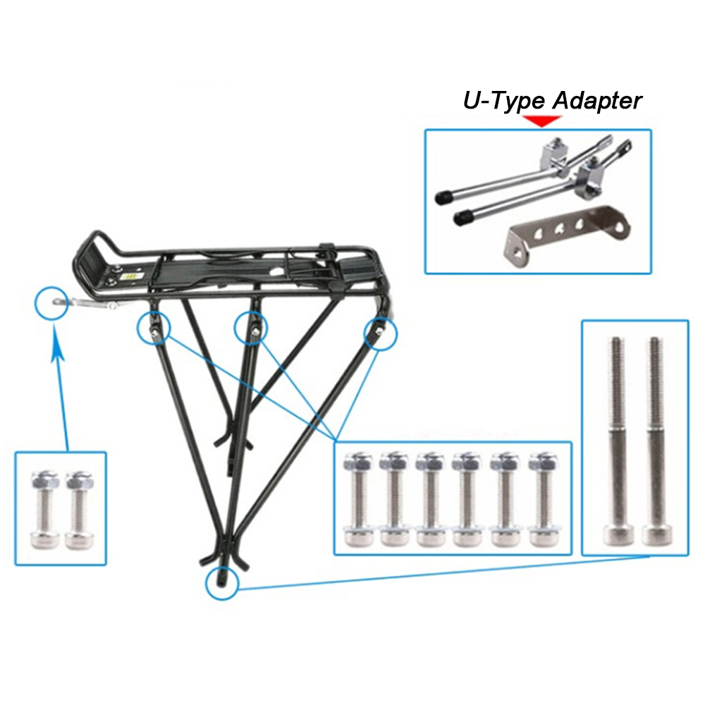 ZTTO Bicycle Rear Rack Mountai - Cycling Gear Shelf recensie en prijs