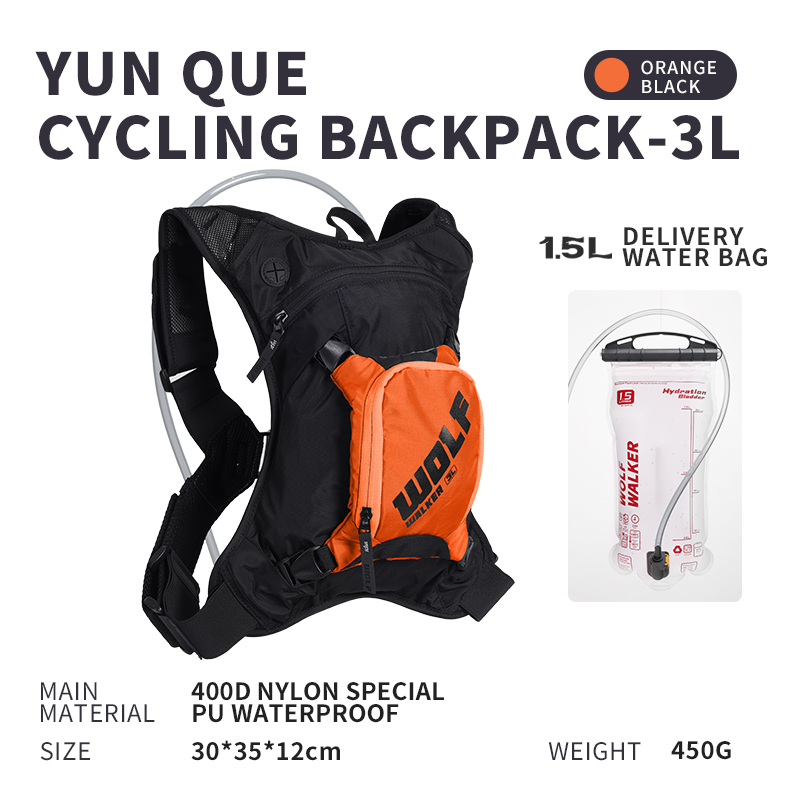 WOLFWALKE skylark Off road run - Cycling Backpack recensie en prijs