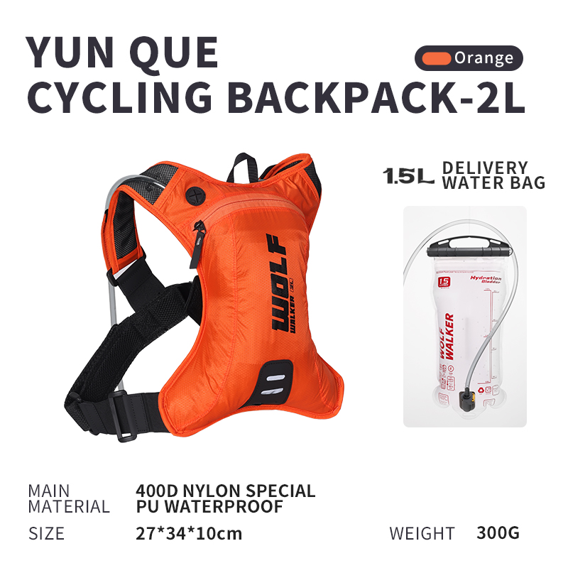 WOLFWALKE skylark Off road run - Cycling Backpack recensie en prijs
