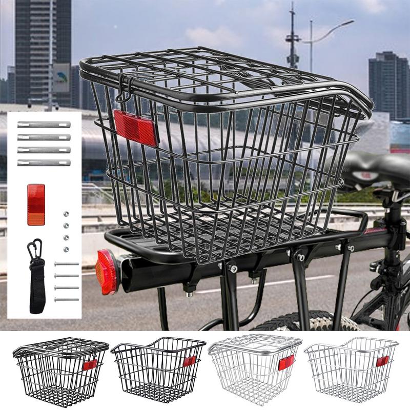 Bike Rear Basket Metal Bicycle - Cycling Gear Shelf recensie en prijs