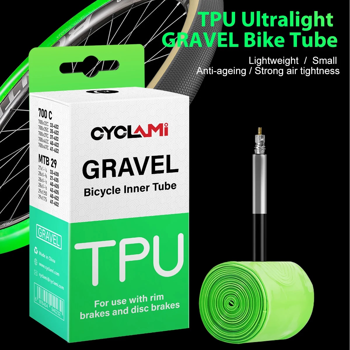 CYCLAMI Ultralight Road MTB 29 - Gravel Bike Tires recensie en prijs