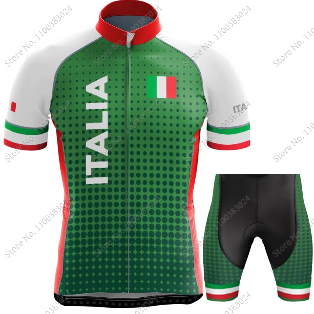 Cycling Jersey 2024 Italy Set  - Cycling Gear Italy recensie en prijs