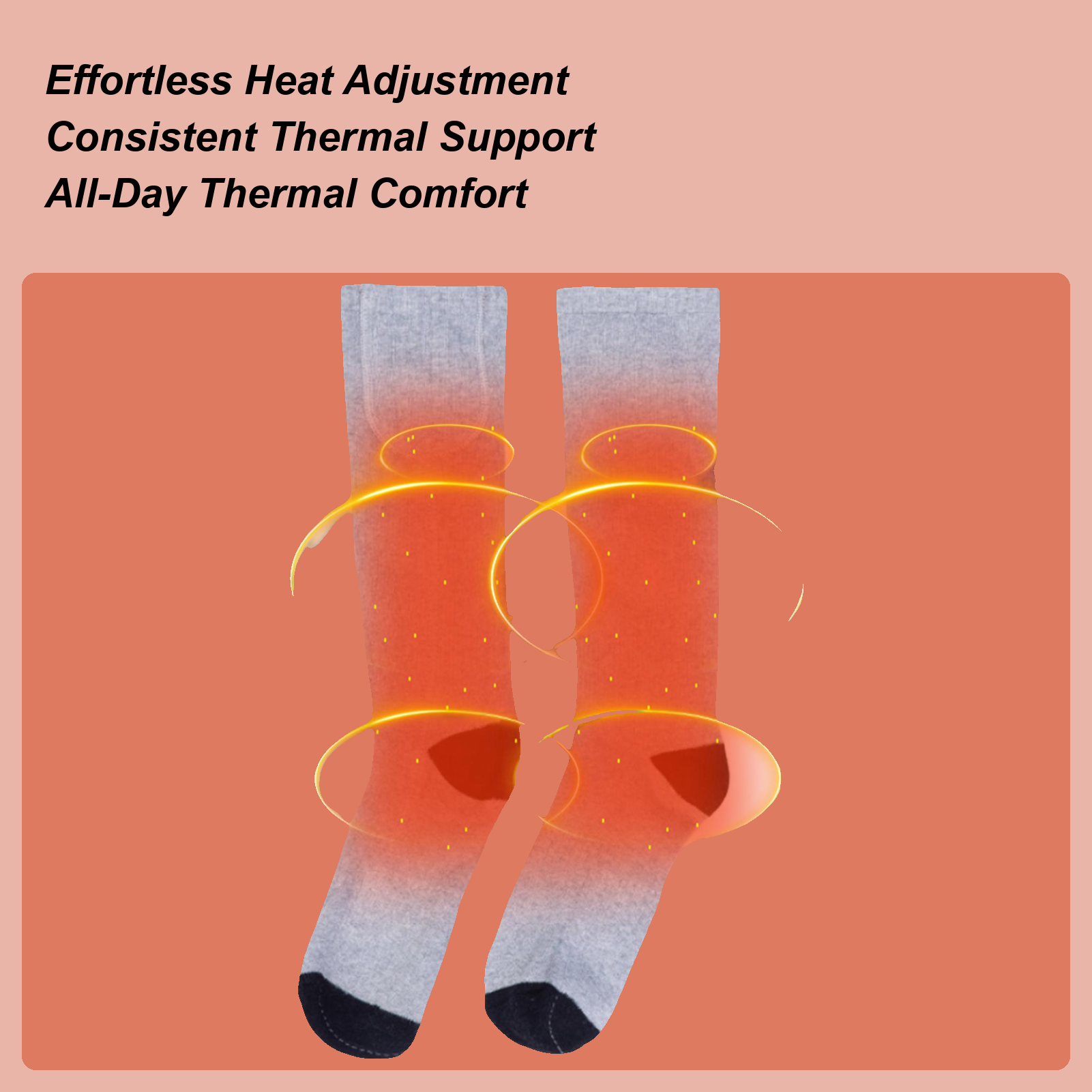 Heated Socks 3 Heat Levels Win - Cycling Gear In Winter recensie en prijs