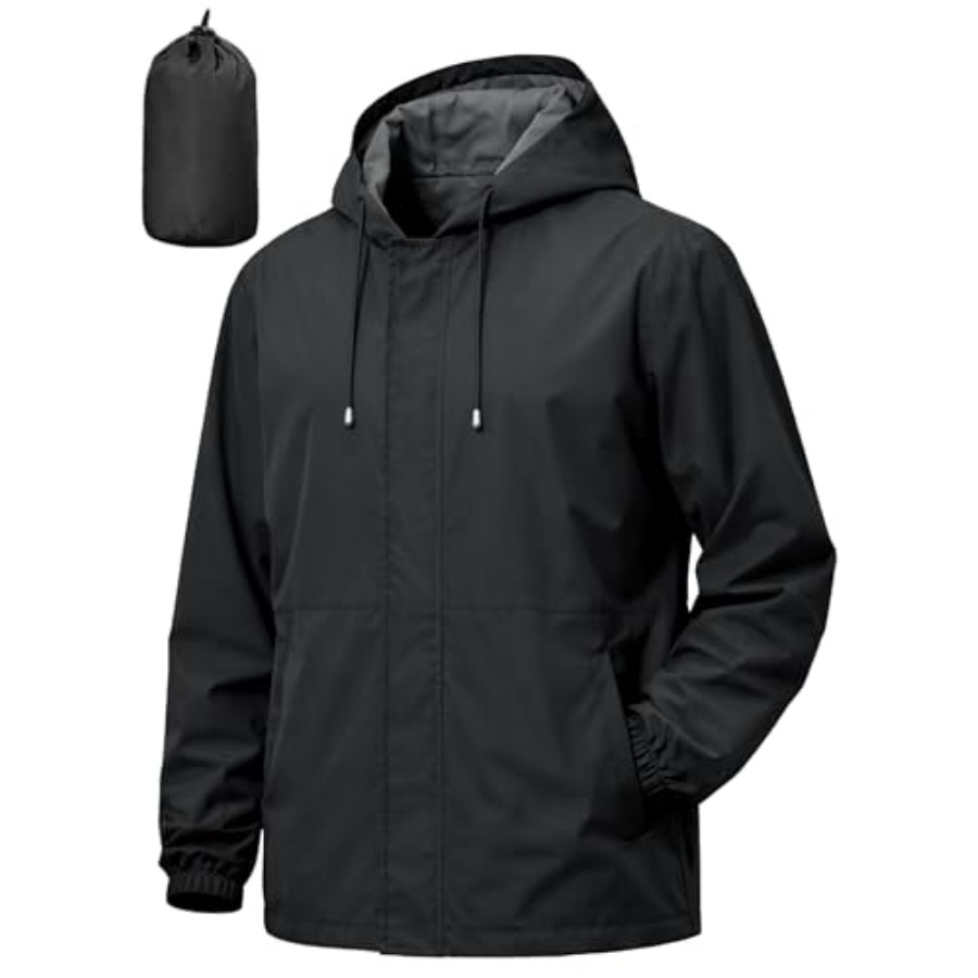 UIQUR Men's Rain Jacket Waterp - Cycling Gear Rain recensie en prijs
