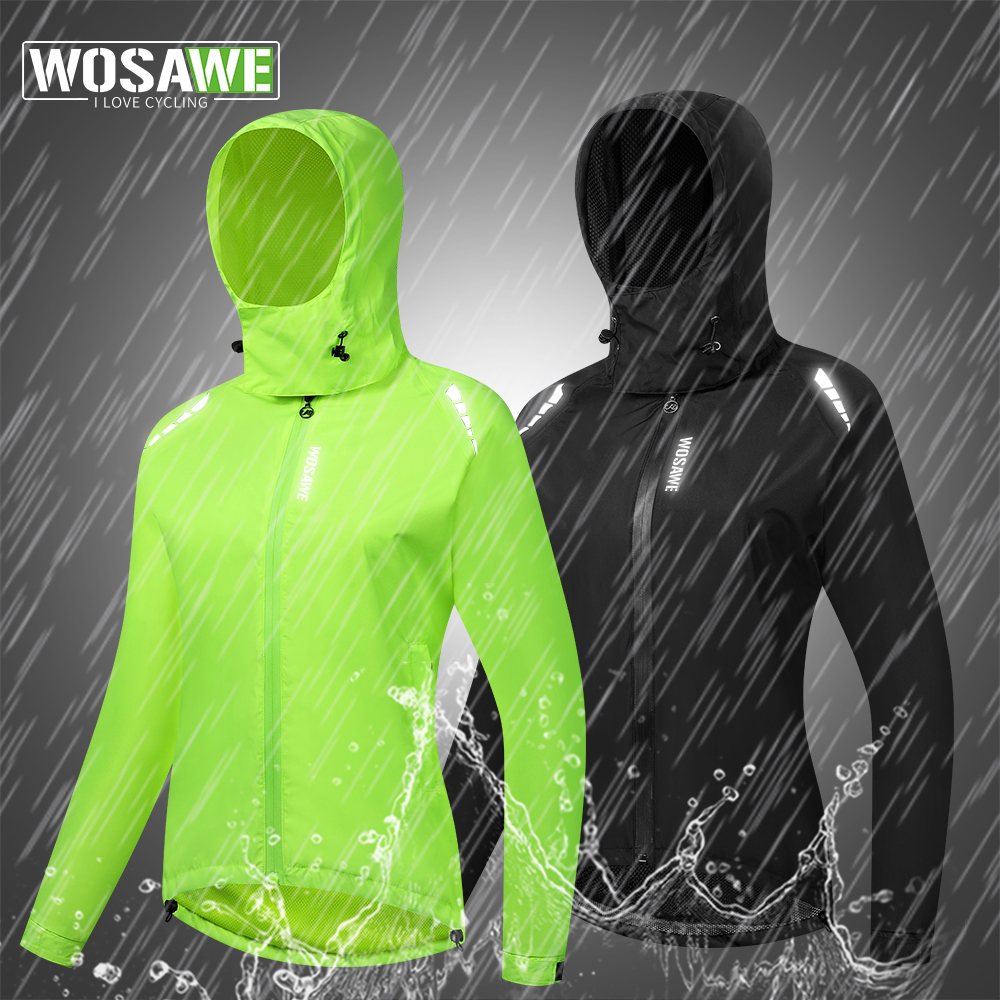 WOSAWE Cycling Raincoat Women  - Cycling Gear Rain recensie en prijs