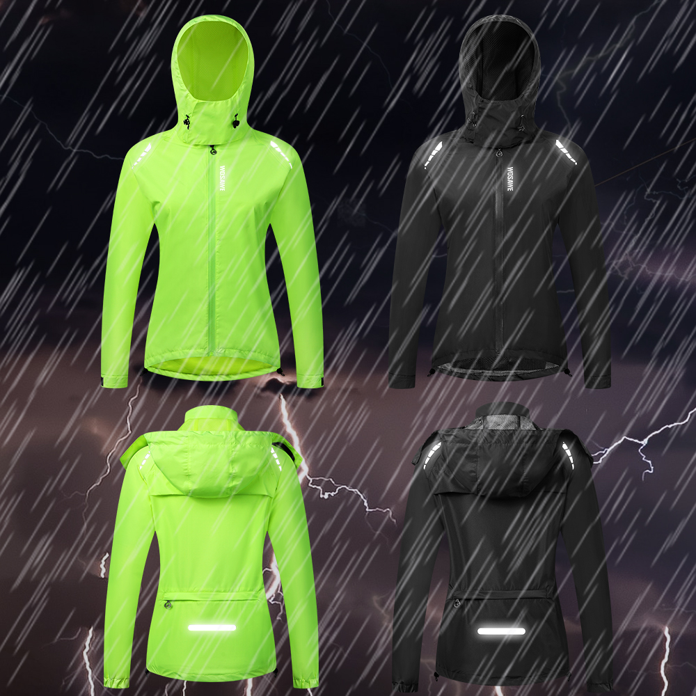 WOSAWE Cycling Raincoat Women  - Cycling Gear Rain recensie en prijs