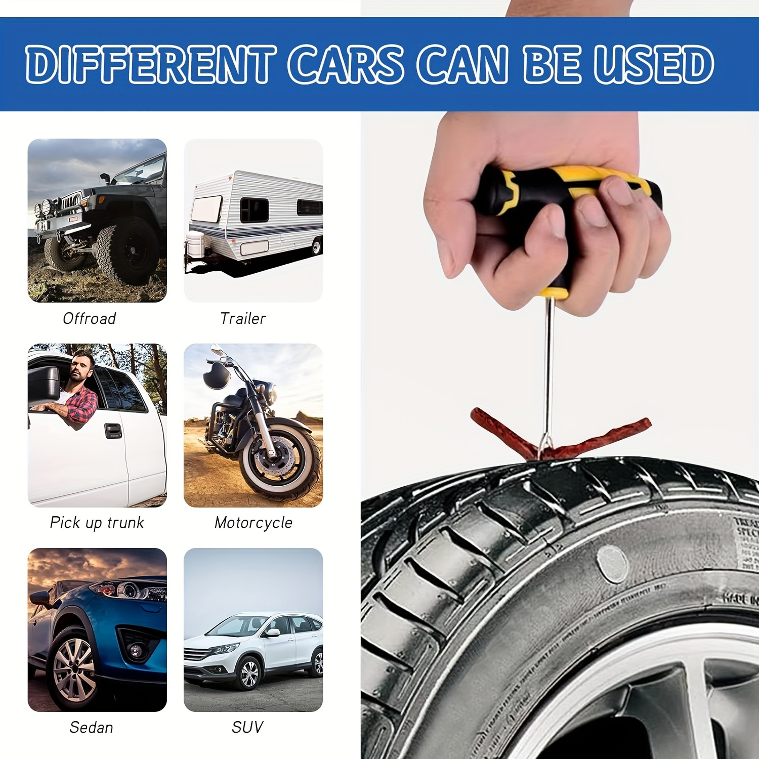 Emergency Heavy Duty Car Tire  - Tubeless Tire Sealant recensie en prijs