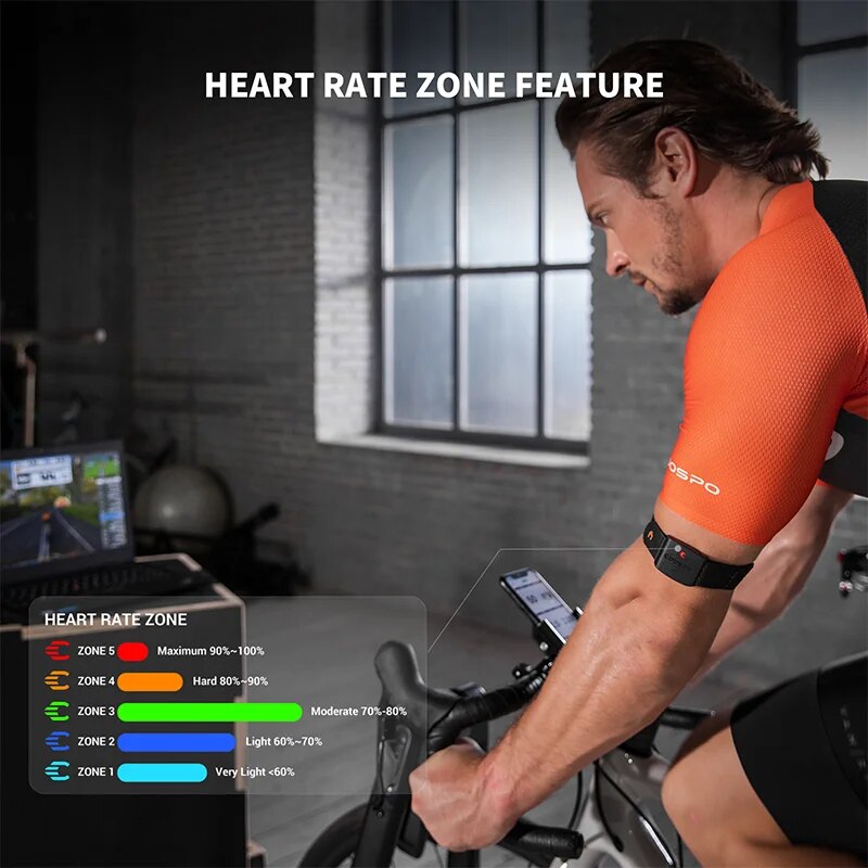 COOSPO HW9 Armband Heart Rate  - Cycling Heart Rate Monitor recensie en prijs