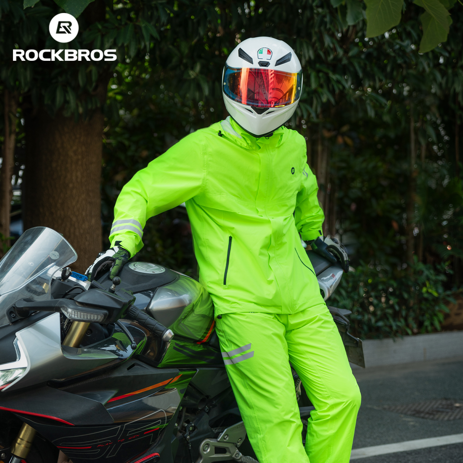 ROCKBROS Cycling Raincoat All- - Cycling Gear Weather recensie en prijs