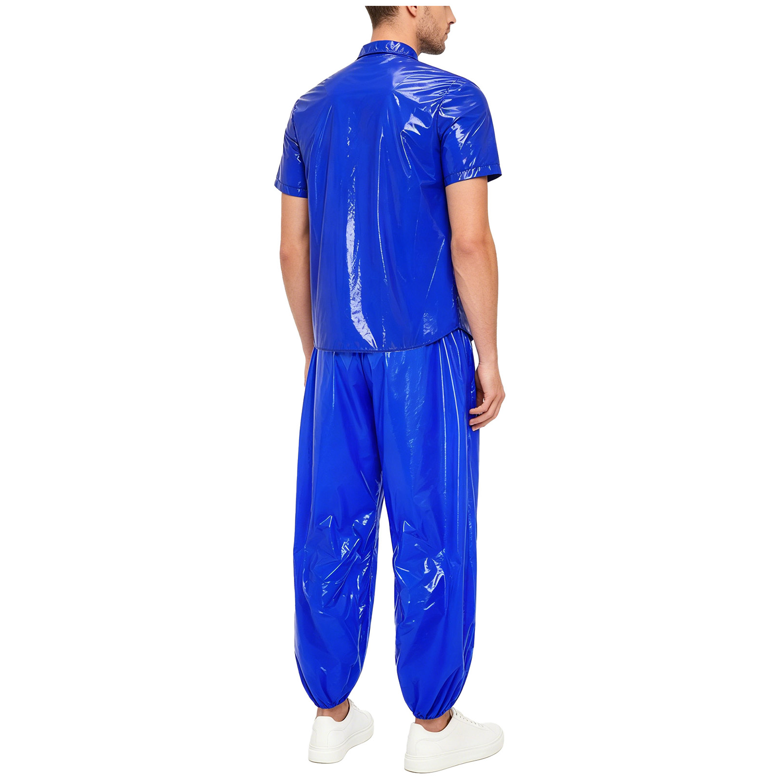 Men Glossy Waterproof Shirt Pa - Cycling Gear Rain recensie en prijs