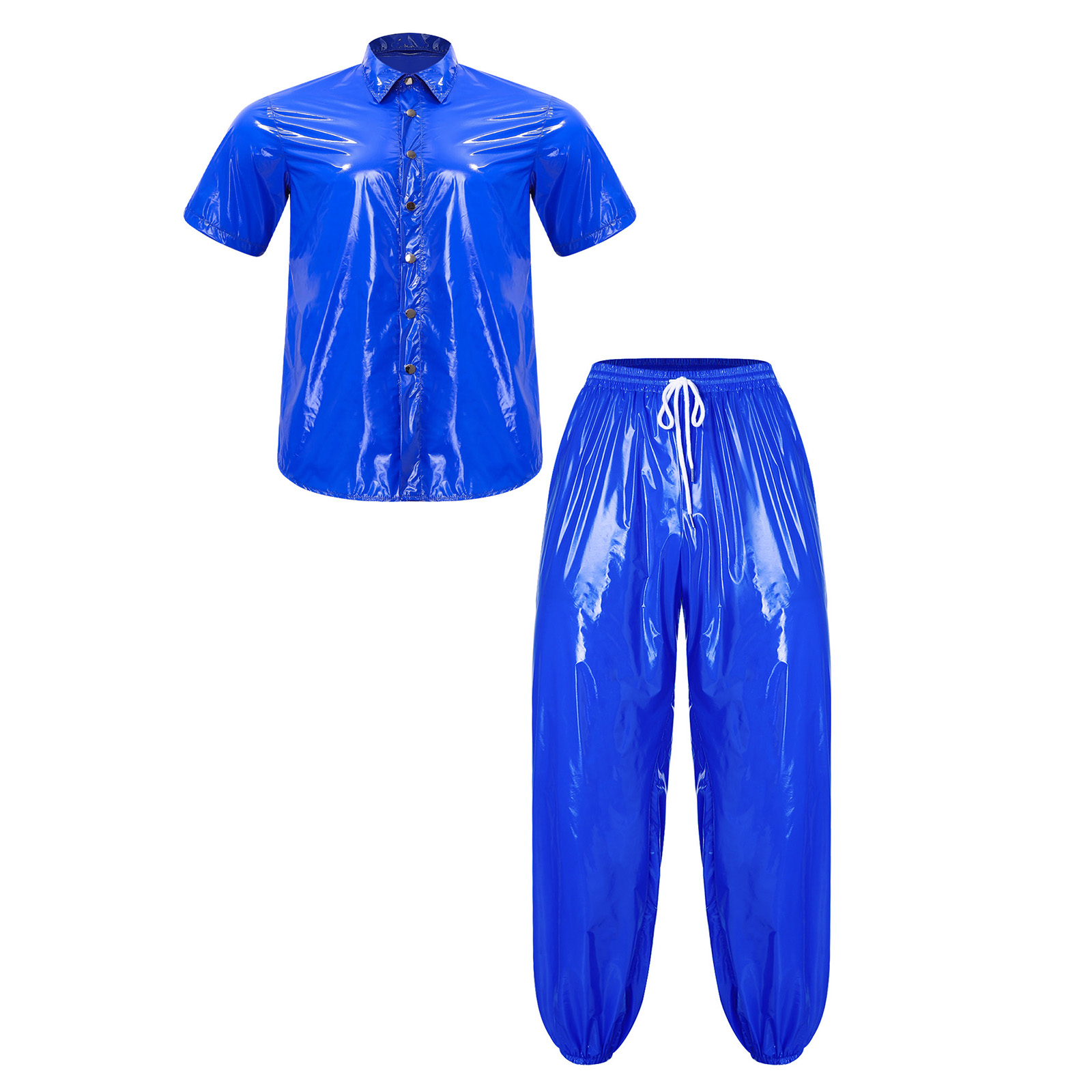 Men Glossy Waterproof Shirt Pa - Cycling Gear Rain recensie en prijs