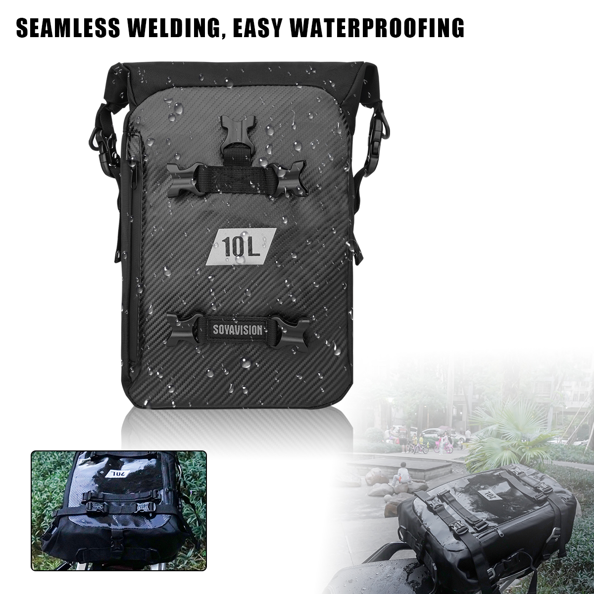 Waterproof Crash Bars Bag Moto - Cycling Backpack recensie en prijs