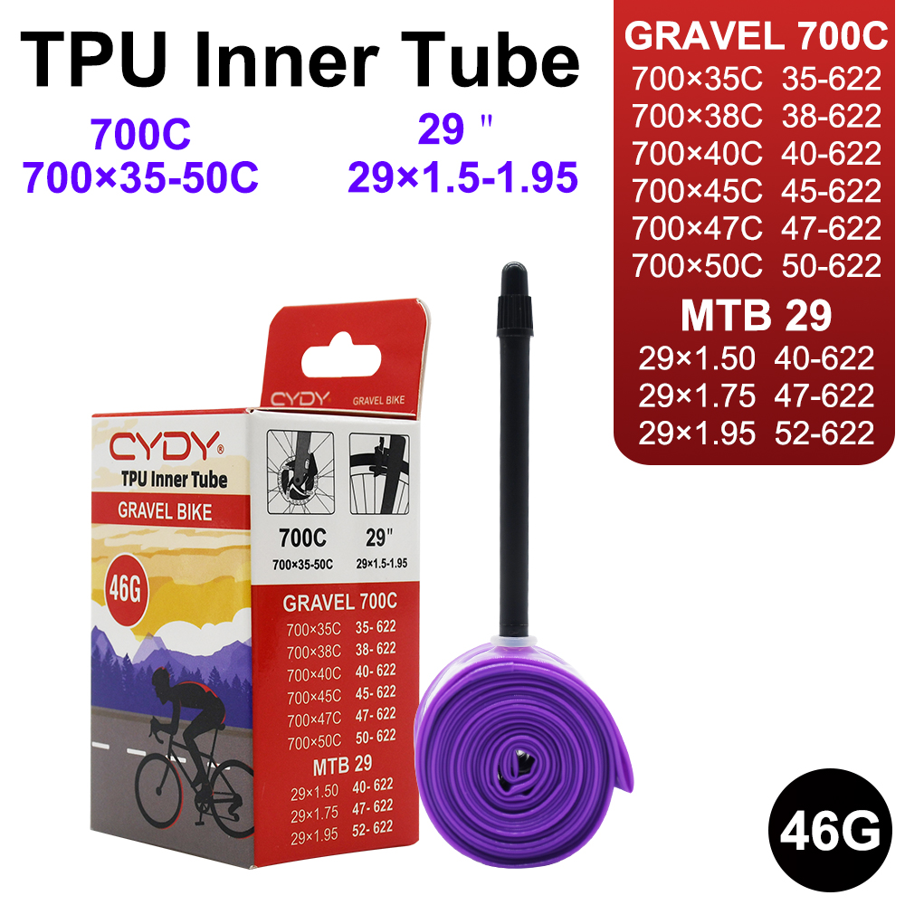 46g CYDY TPU gravel Bicycle In - Gravel Bike Tires recensie en prijs