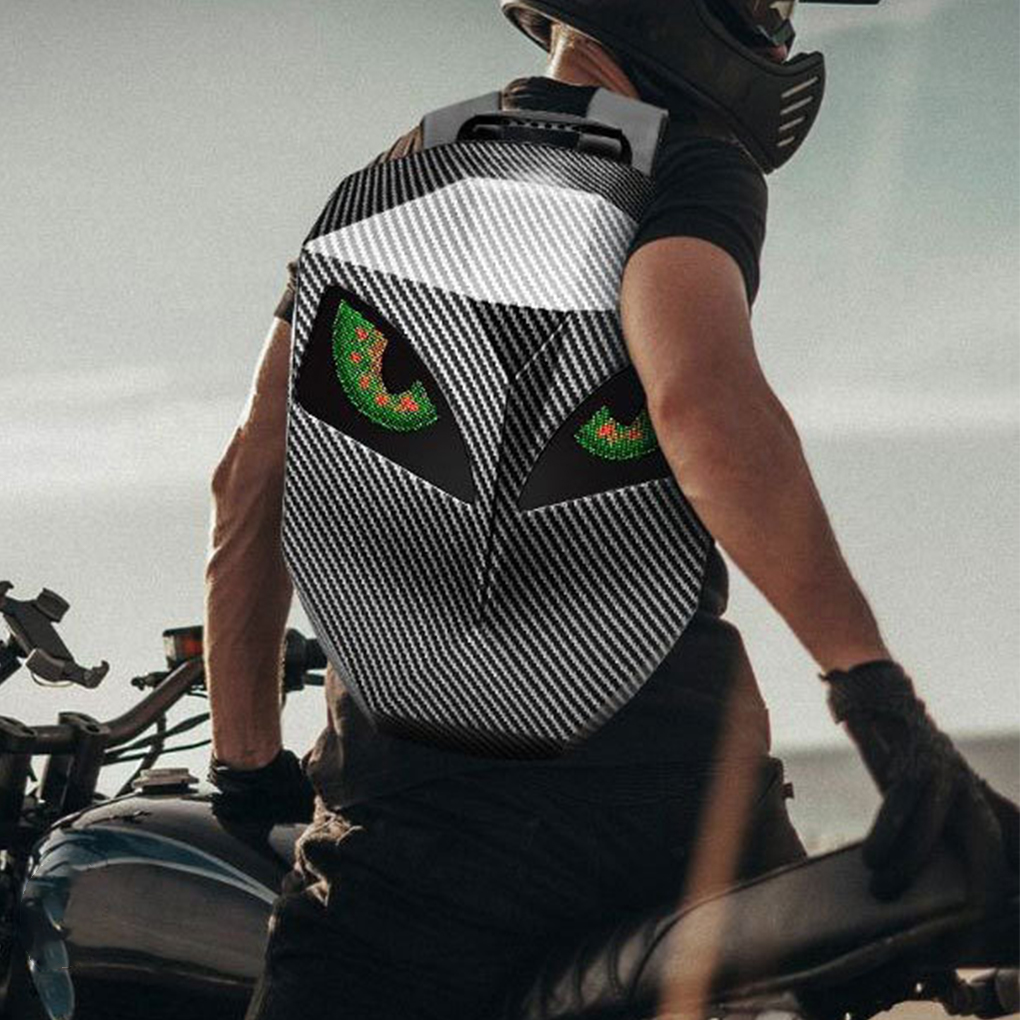 LED Backpack For Man PVC Hard  - Cycling Backpack recensie en prijs
