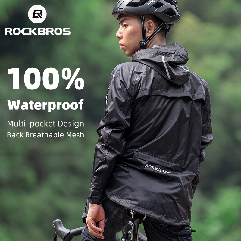 ROCKBROS Waterproof Cycling Ra - Cycling Gear Rain recensie en prijs