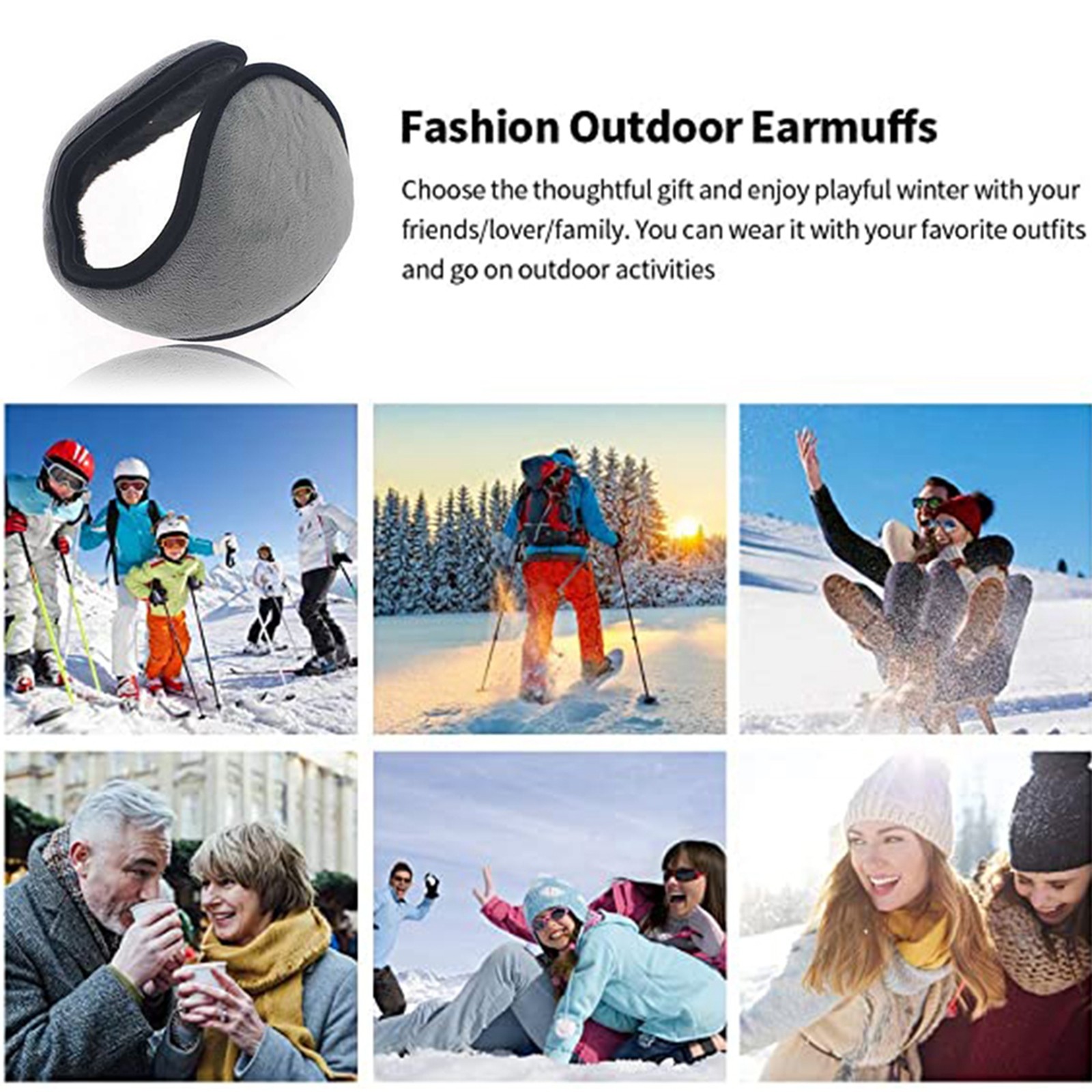 Winter Ear Muffs Warm Fleece F - Cycling Gear Weather recensie en prijs